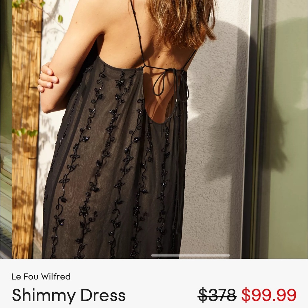 MAJOR ISO ARITZIA SHIMMY DRESS - Picture 2 of 3